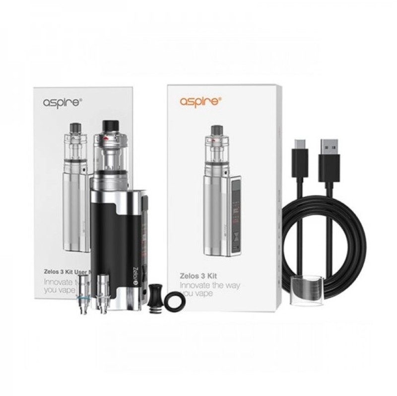 Preview: Aspire Zelos 3 3200mAh MTL Starter Kit 80W